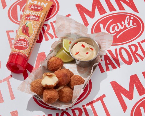 Min Kavlifavoritt cheddar og chili bites Min Kavlifavoritt cheddar og chili bites