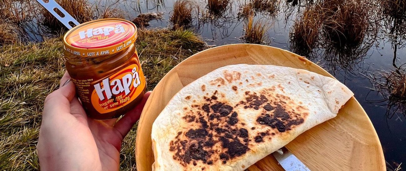 Quesadillas med banan og HaPå Quesadillas med banan og HaPå