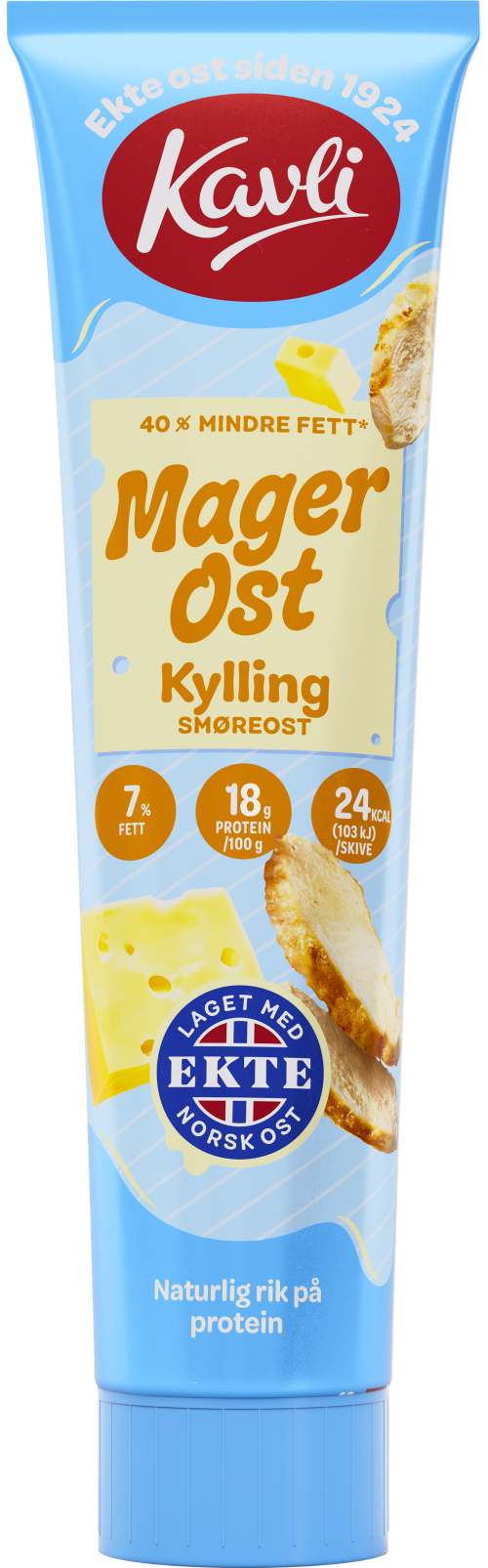 Magerost kylling 175 g render 18g protein
