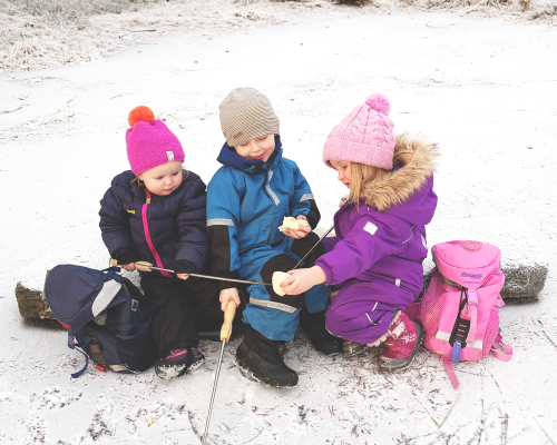 Pinnebrød med Kavli smøreost