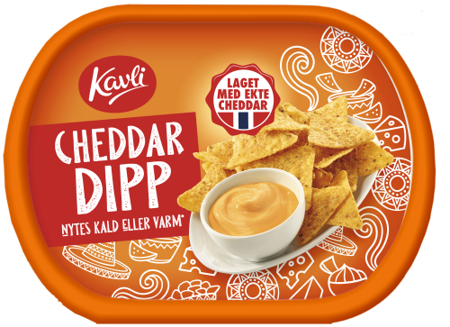 Kavli Cheddar dipp forfra Kavli Cheddar dipp forfra
